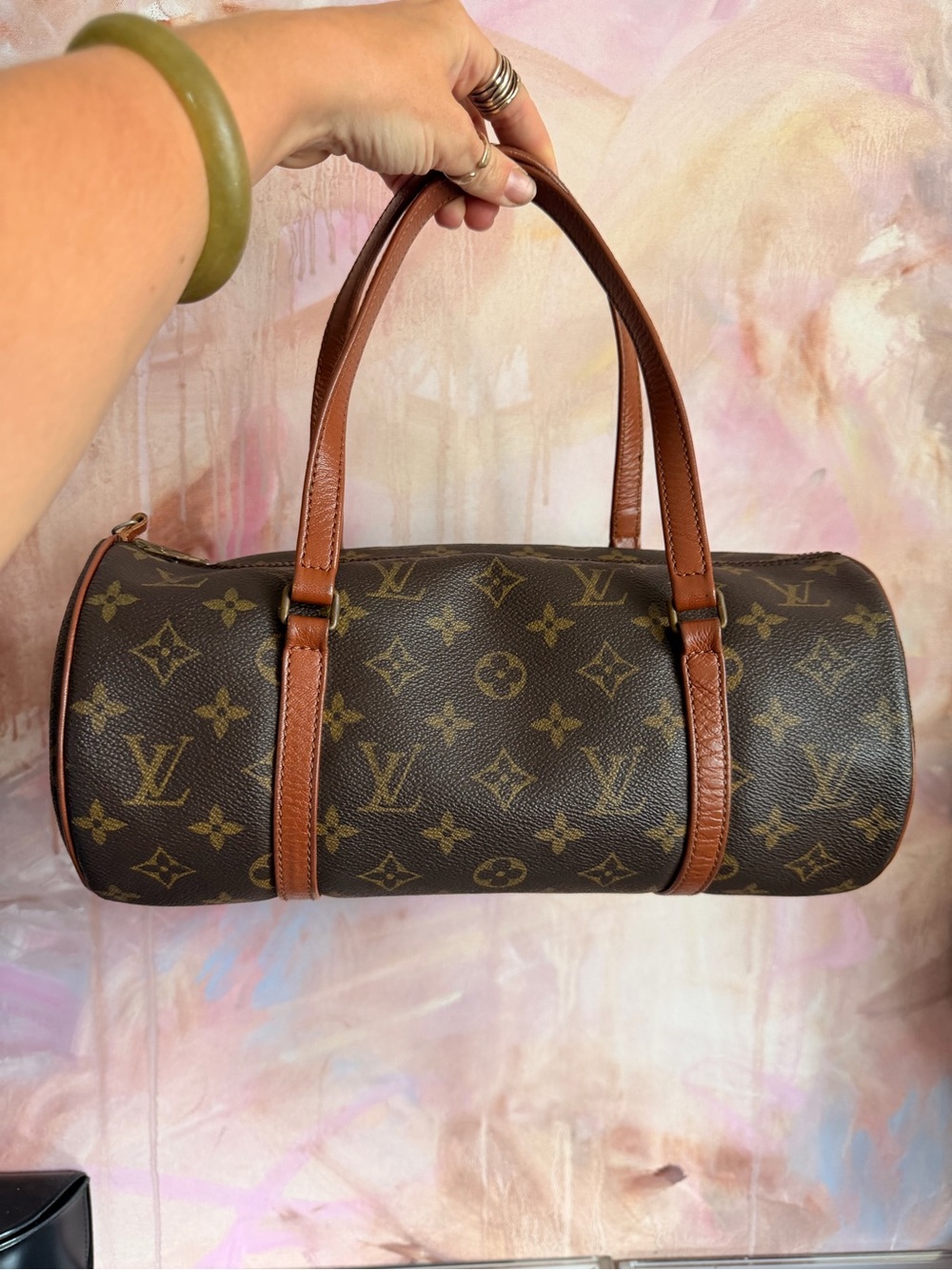Louis Vuitton Monogram Papillon 30 in Brown and Tan